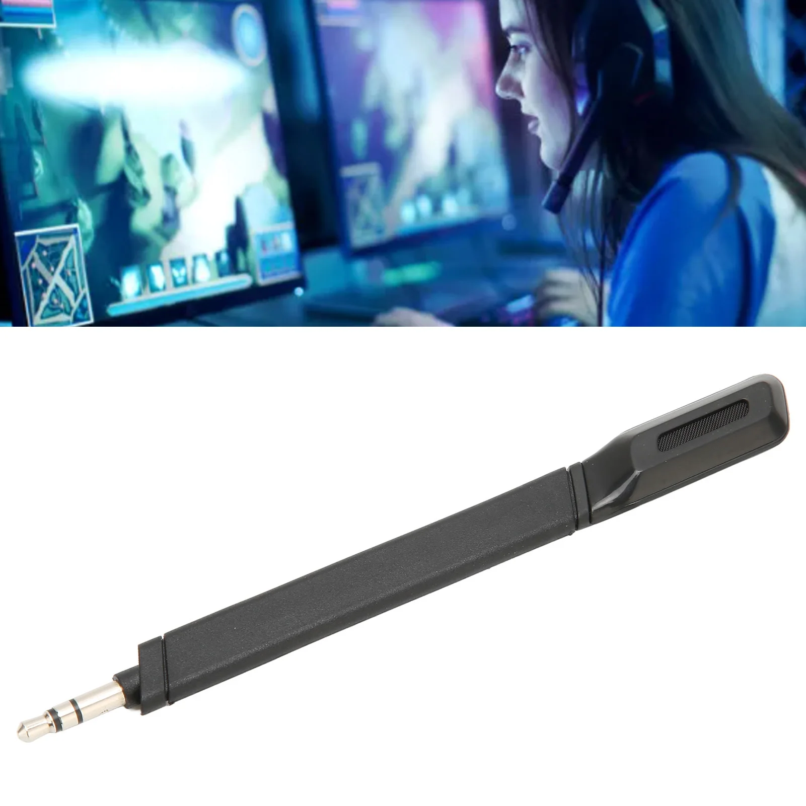 Replacement Mic Boom Clear Sound Replacement Microphone Noise Reduction Oxygen  Copper  for Wireless Headset