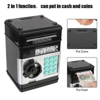 Money Box Piggy Bank ATM Password Automatic Electronic Piggy Cash Coin Saving Box ATM Bank Safe Box Deposit Banknote Gift 3