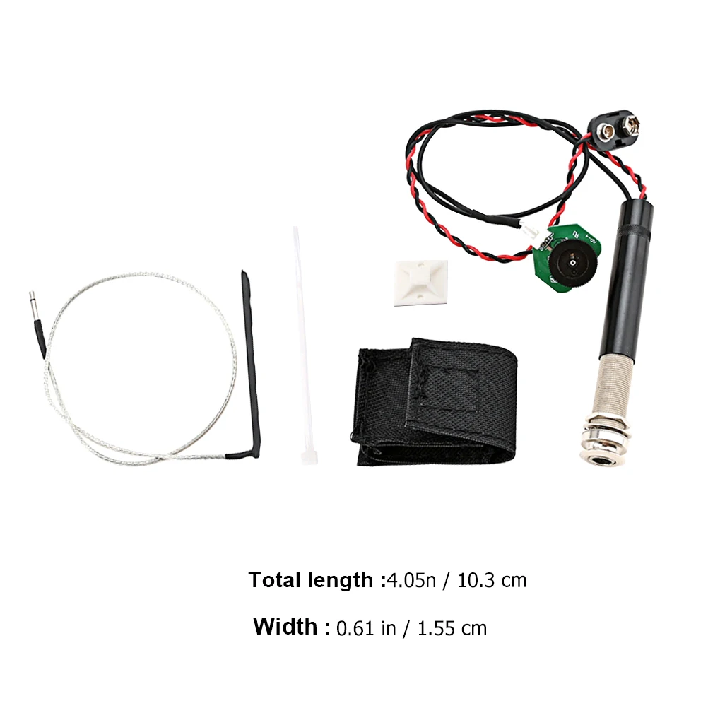 

Guitar Pickups Good Material Acoustic Folk Musical Instrument Multi-function Sound Soundhole Metal