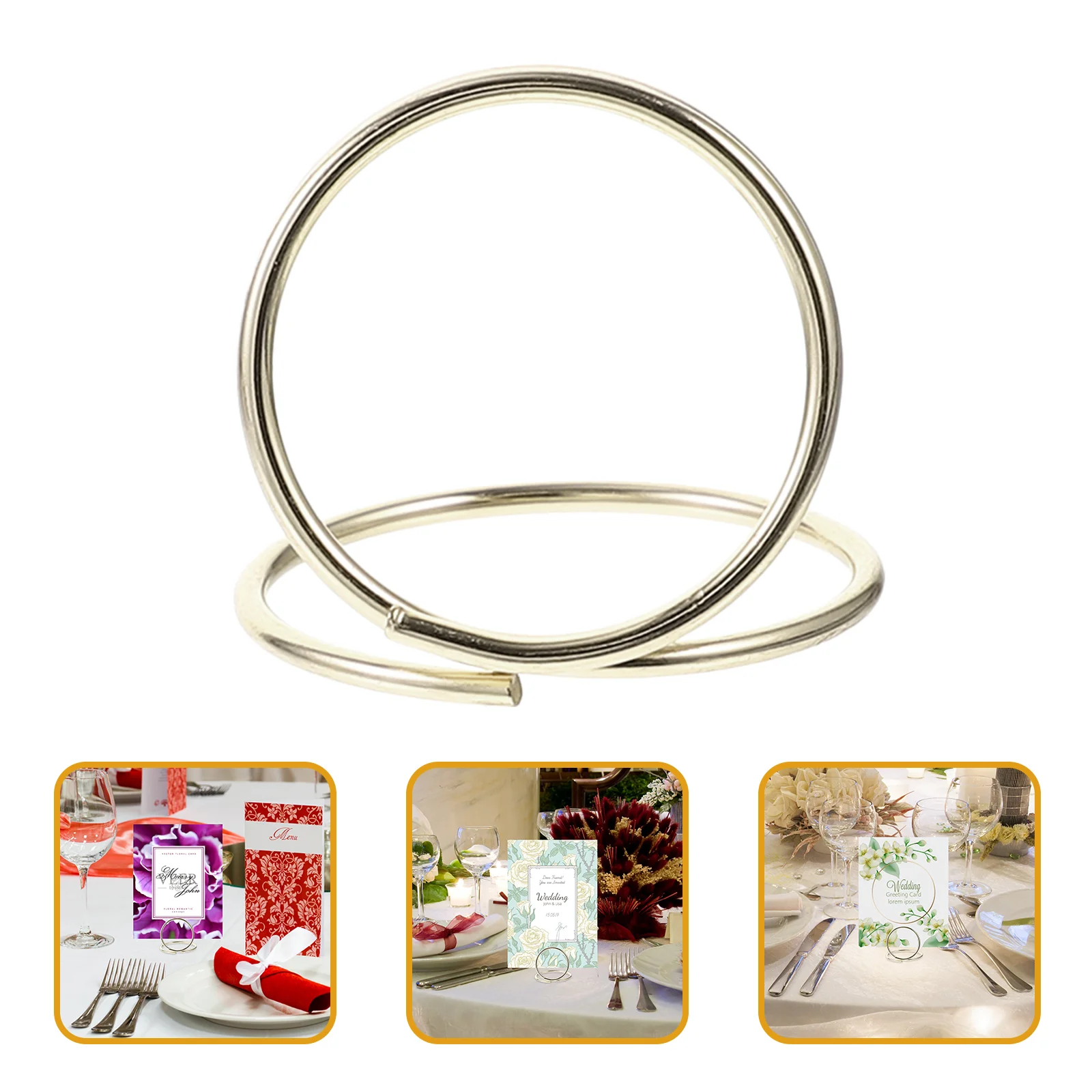 6-teilige Bildständer-Clips, Memokarten, Hochzeit, Tischnummernhalter, Notizen, Baseball