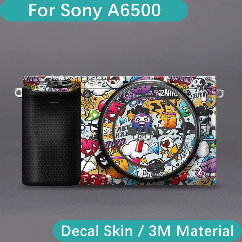 A6500 Customized Sticker For Sony ILCE-6500 ILCE6500 Decal Skin Camera Vinyl Wrap Film Coat Alpha ILCE 6500