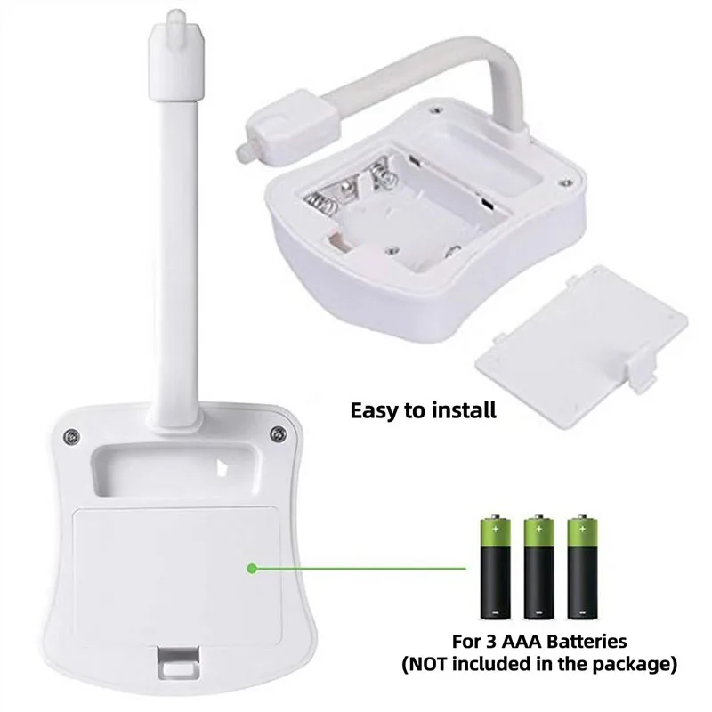 1/2pack LED smart motion sensor night light bedroom cabinet staircase round rechargeable mini night light（8-color）