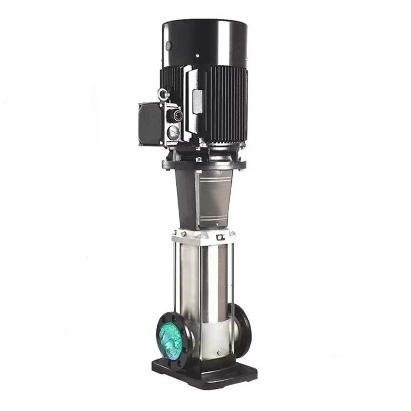 Light stainless steel vertical centrifugal pump, regulated water pump, pipeline circulation booster pump