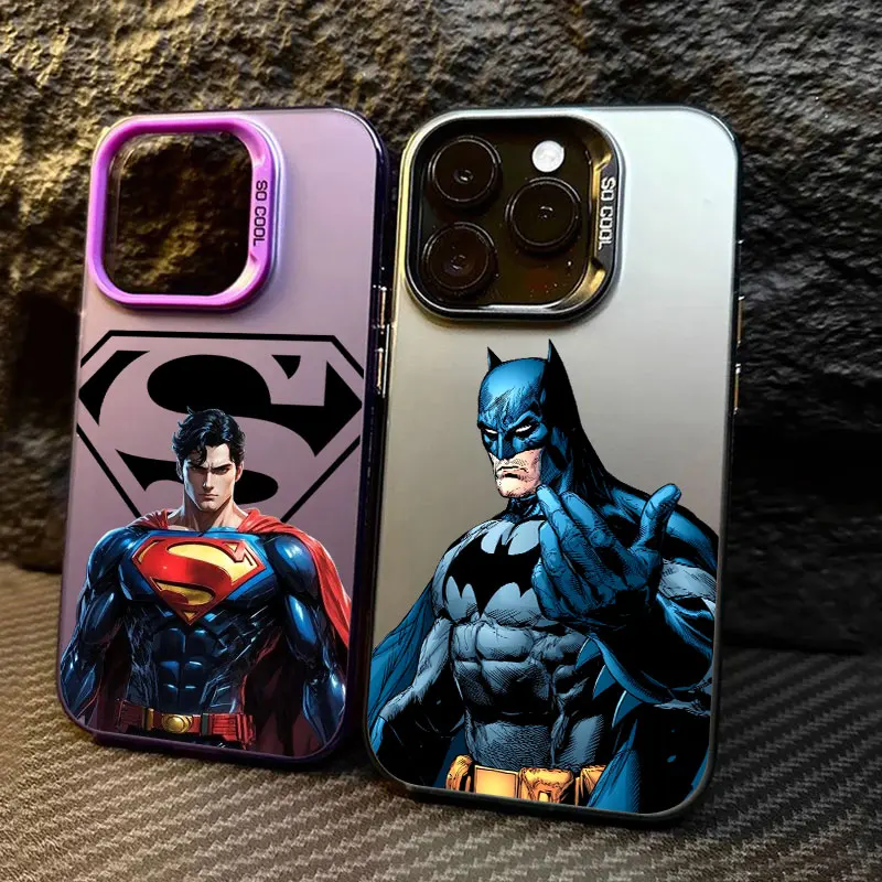 S-Supermans B-Batmans Phone Case For iPhone 11 12 13 14 15 1