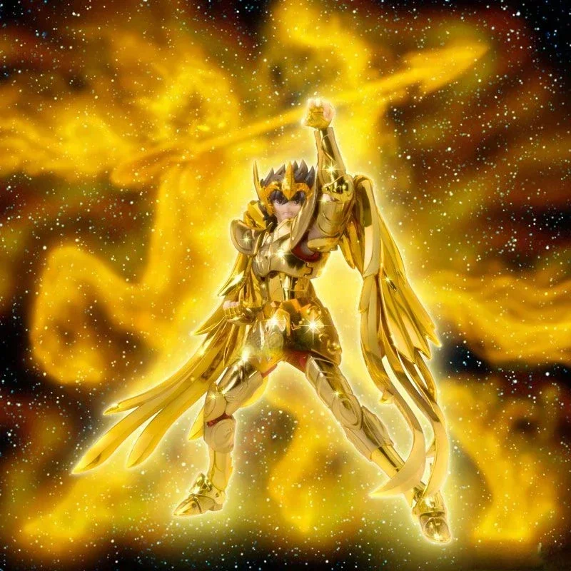 

В наличии оригинальная подвижная фигурка Bandai Saint Seiya EX Saint Cloth Myth Sagittarius Aiolos Seiya, игрушка в подарок