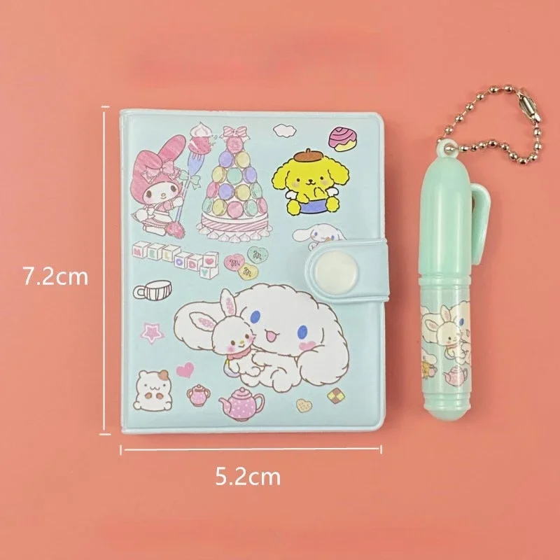 Sanrio Notebook Set for Primary School Students Cartoon Cute Notebooks with Notebooks Travel Notepads Girls Gifts