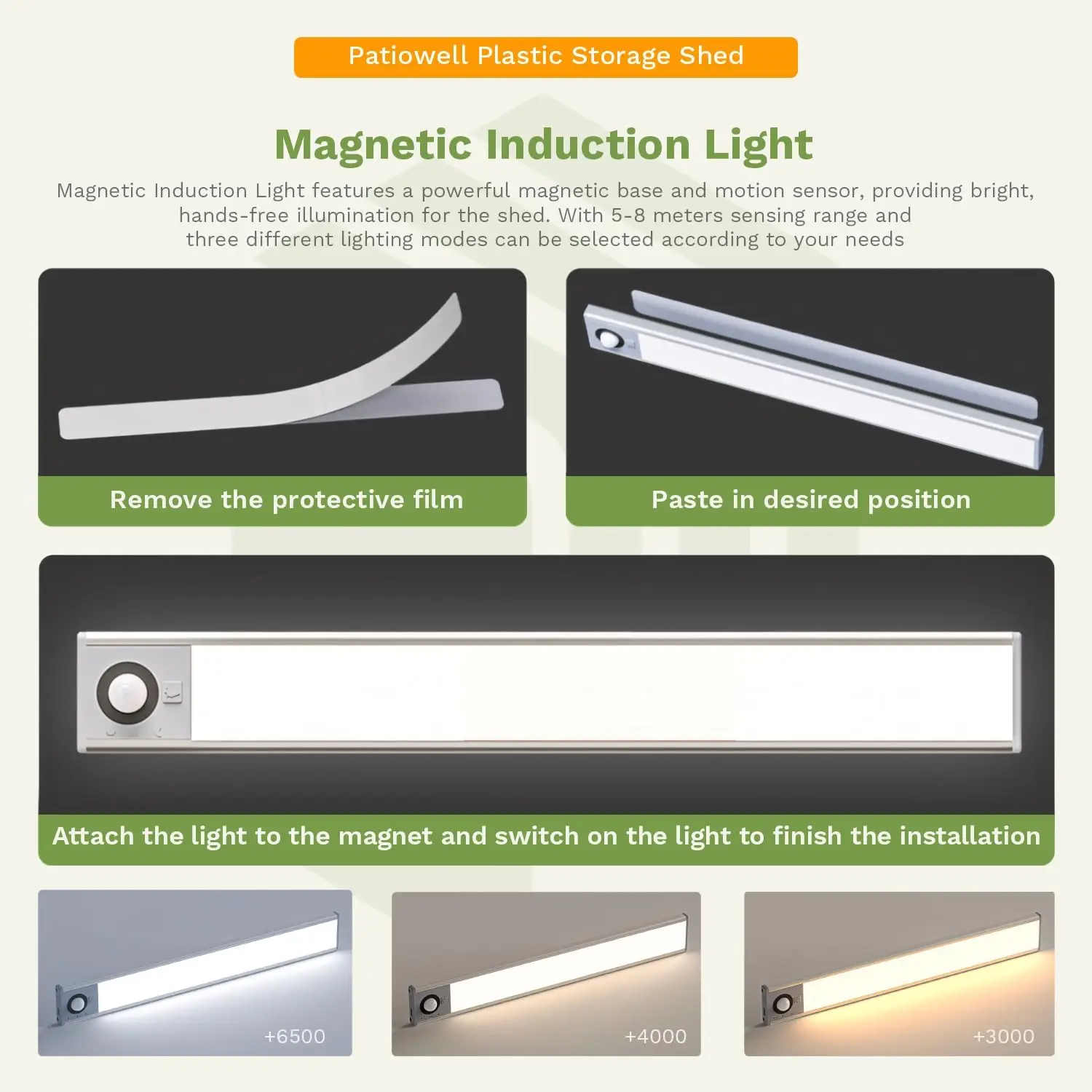 سقيفة تخزين خارجية من الراتنج مقاس 8 × 8 أقدام مع أرضية، سقيفة كبيرة مع باب خفيف وقابل للقفل للحديقة والفناء الخلفي واستخدام تخزين الأدوات