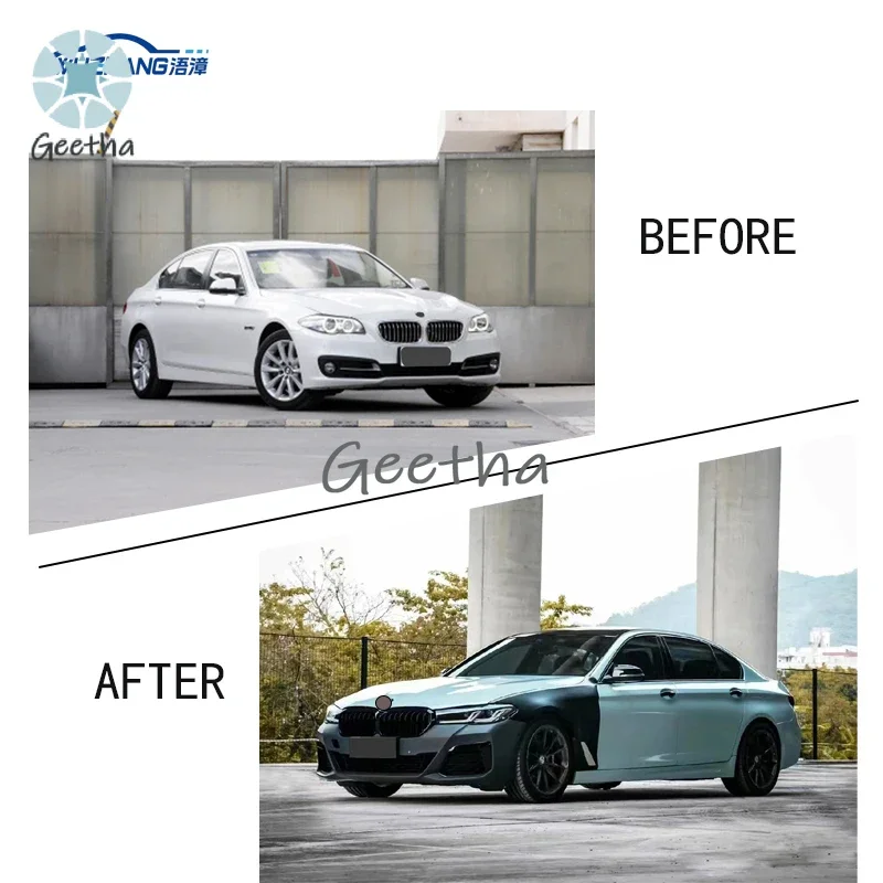 

Car Body Kit Bumper for BMW 5 Series F10/F18 Upgrade to G30 Upgrade Facelift with Front and Rear Bumper High Quality Headlight