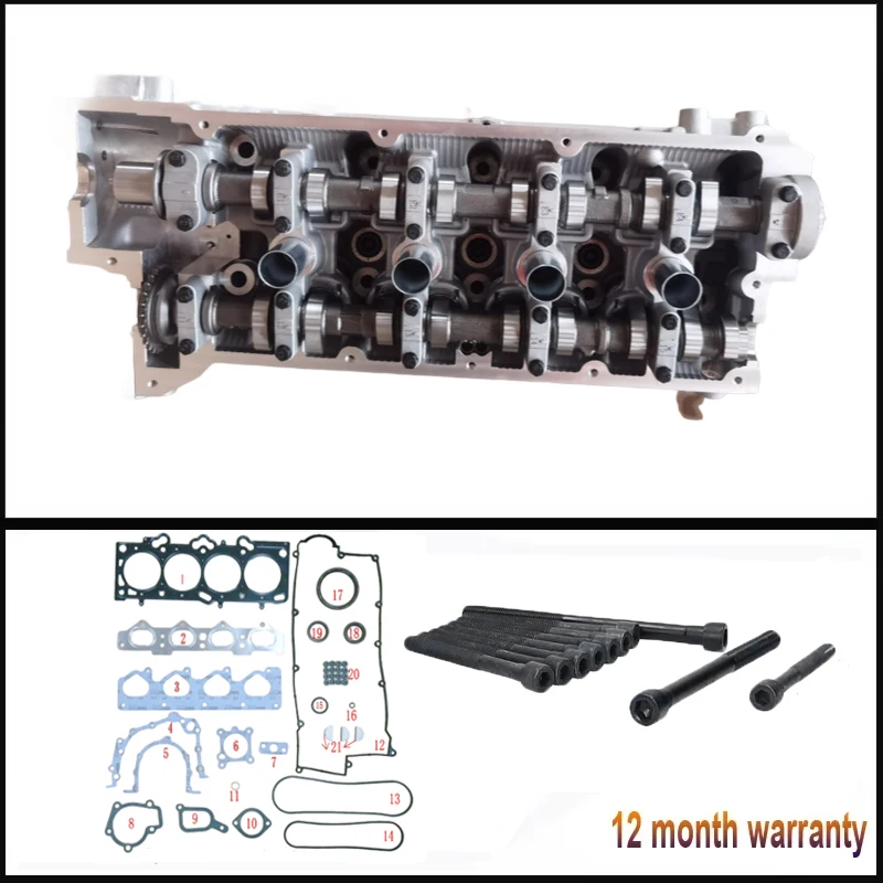 G4GC complete cylinder head gasket bolt for Hyundai Elantra Tucson Sonata Kia Spectra Cerato Sportage Carens 1975cc 16V 2.0 L