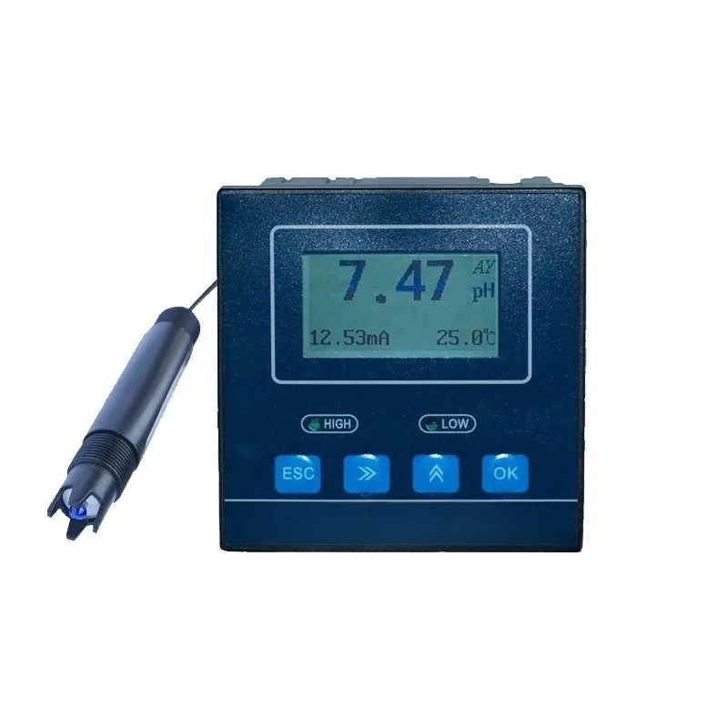 Online PH Meter Detector Water Quality Test Controller