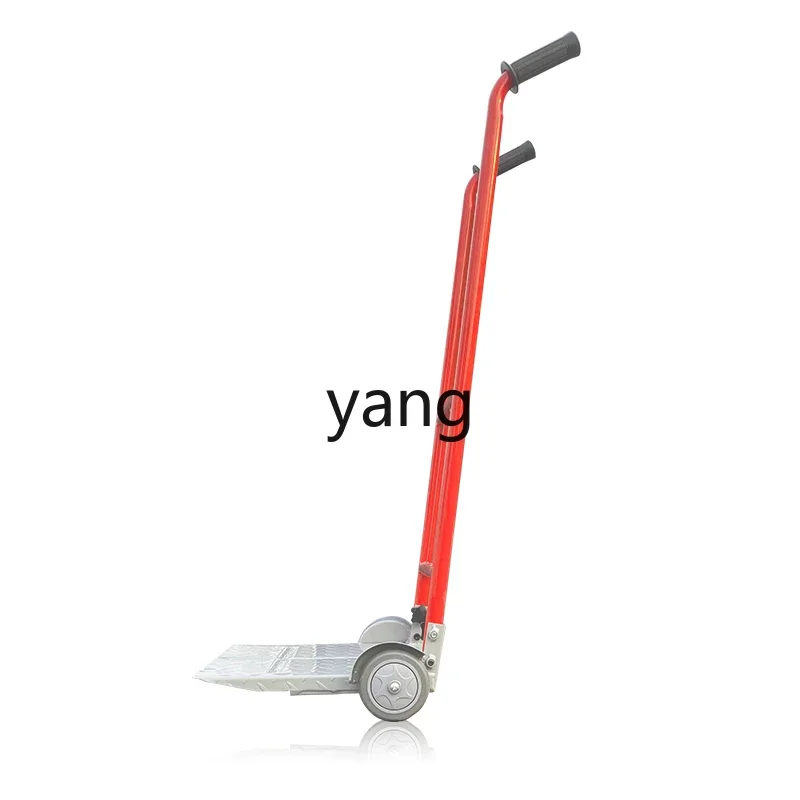 

LTT two-wheeled flat trolley household trailer folding portable cargo handling artifact