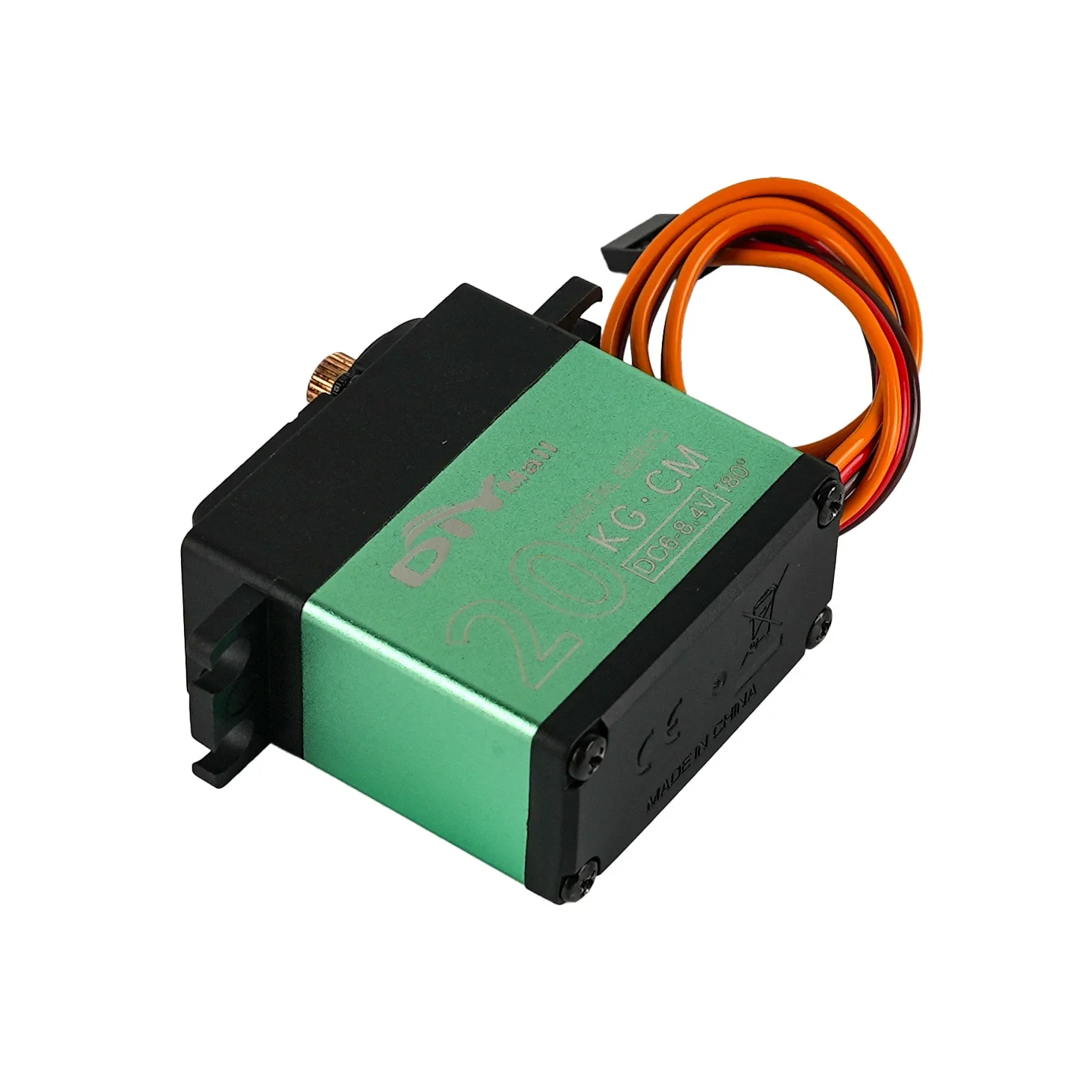 TD-8820MG servo digital 20kg.cm 90/180/270/360 graus 4.8-8.4v motor engrenagem de metal alto torque rc servo para robô carro aeronave diy