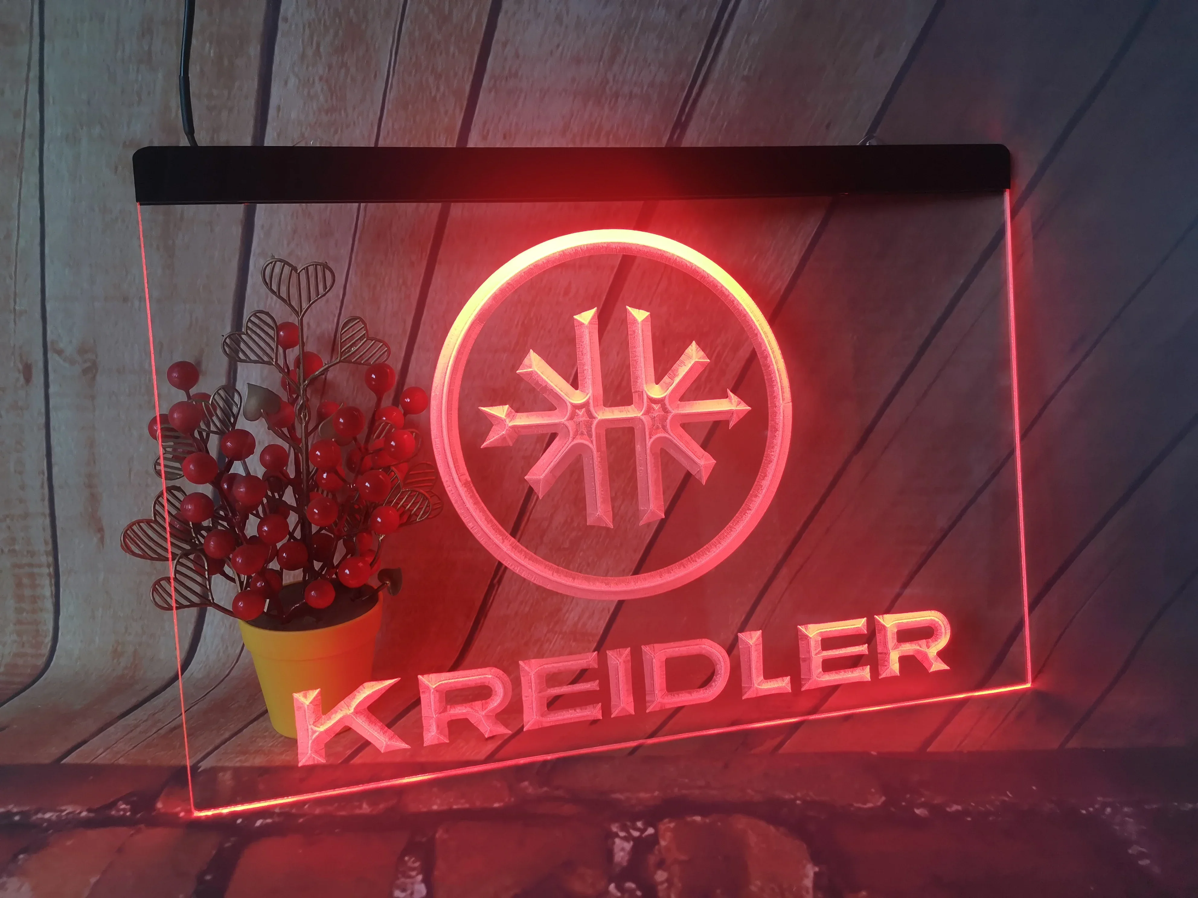 kreidler Night Lamp Game Room Shop Party Personalised Wall Decoration LED Neon Light Sign