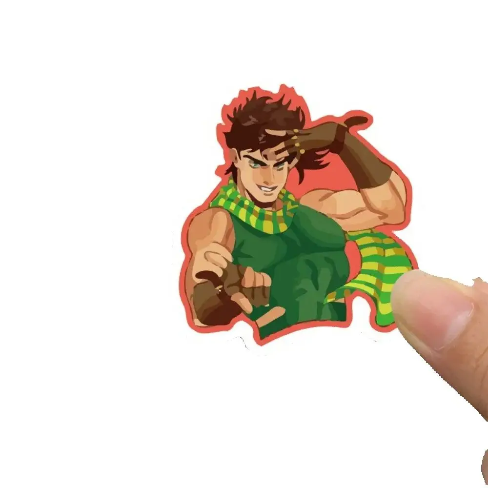 50 Uds. De dibujos animados doodle Jojo Adventure Road ordenador portátil pegatina impermeable decoración