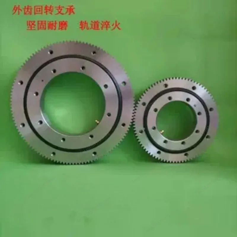 For external tooth slewing bearing Small rotating industrial turntable bearing Special slewing support for large mechanical