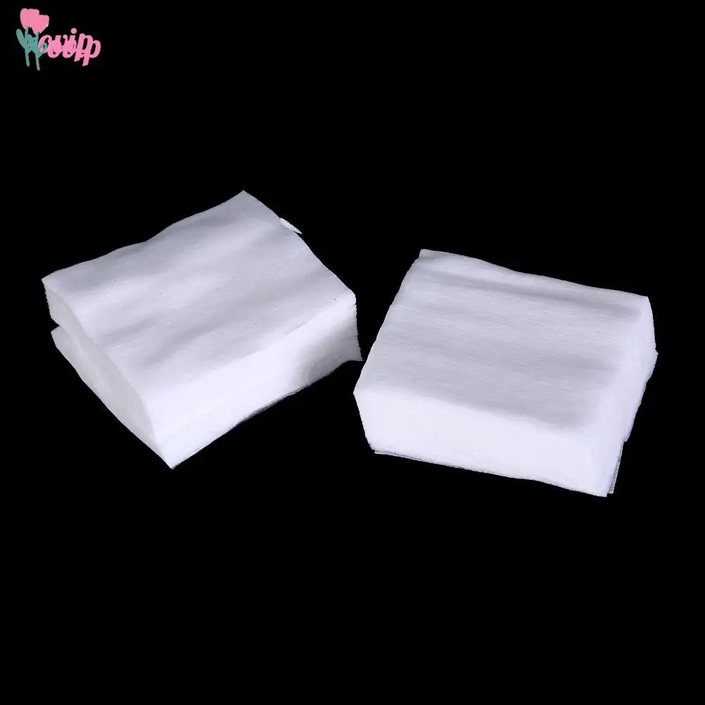 100Pcs Organic Cotton Pads Cosmetic Makeup Remover Wipes Face Cotton Pads Health Skin Care Facial Cut Cleansing Makeup Puff