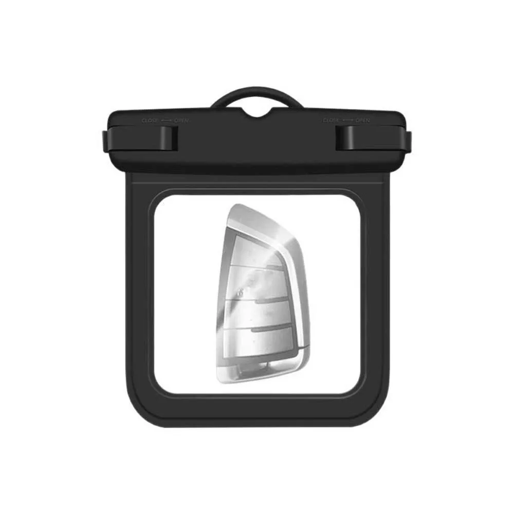 Adjustable Strap Square Waterproof Pouch Lightweight Sealed Crossbody Dry Bag Large Capacity Solid Color PVC Storage Pack