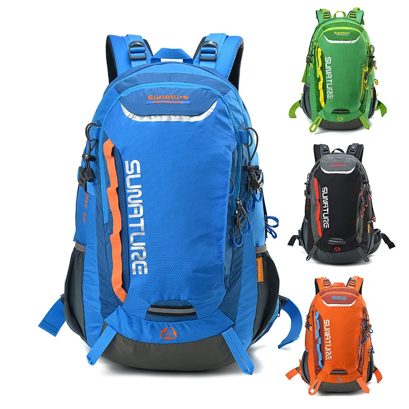 Travel Hiking Backpack 40L Trekking Bag Men Women Durable Outdoor Sports Daypack for Climbing Mountaineering Fishing Bicycle