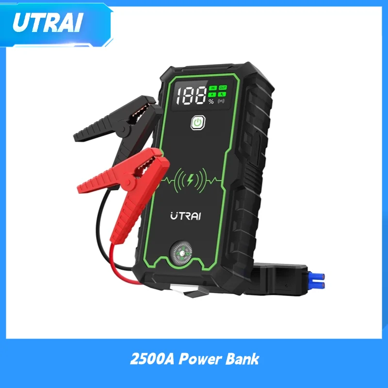 

Utrai power bank 2500a jump starter Portable car booster 12v auto starting device emergency car battery starter