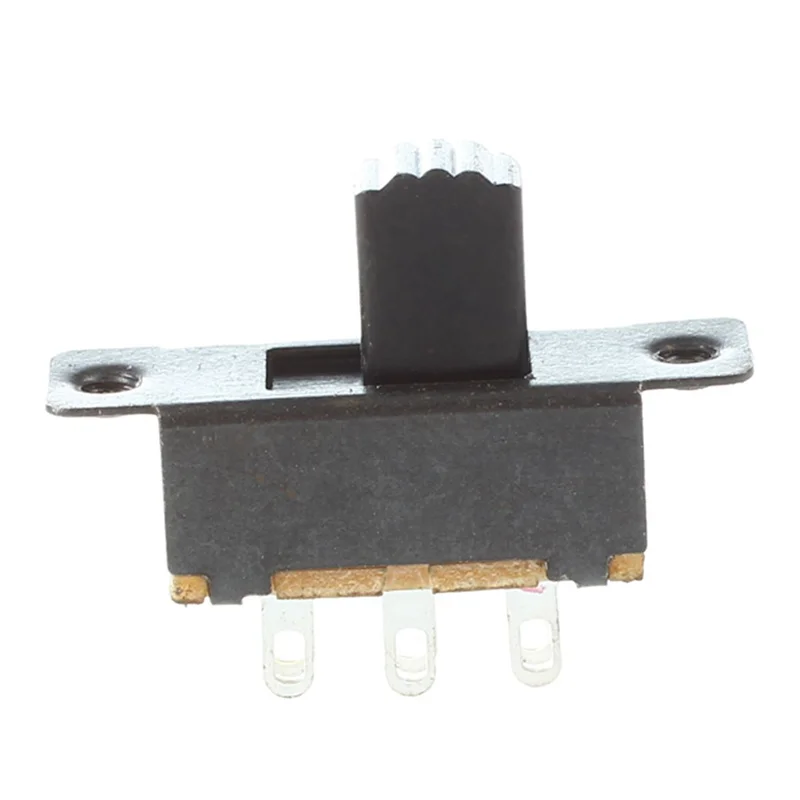 A63K-30 Pcs SS22F25-G7 2 Position DPDT 2P2T Panel Mount Mini Slide Switch Solder Lug view 5