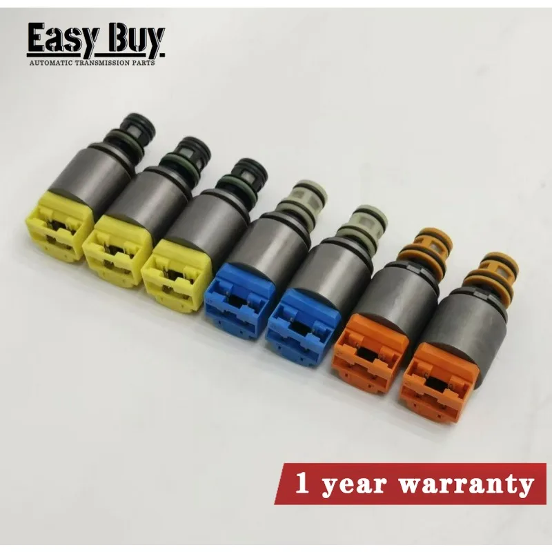 6HP21 6HP28 7PCS  Transmission Solenoid  6HP26 6HP19 6HP34  1068298046 Suit GEN2 For BMW Audi