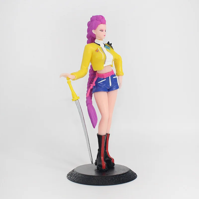 Nowe figurki z żywego materiału z motywem Demon Hunter Girl Group - gadżety z grupy idolów K-Pop, zabawki i ozdoby z postaciami z kreskówek