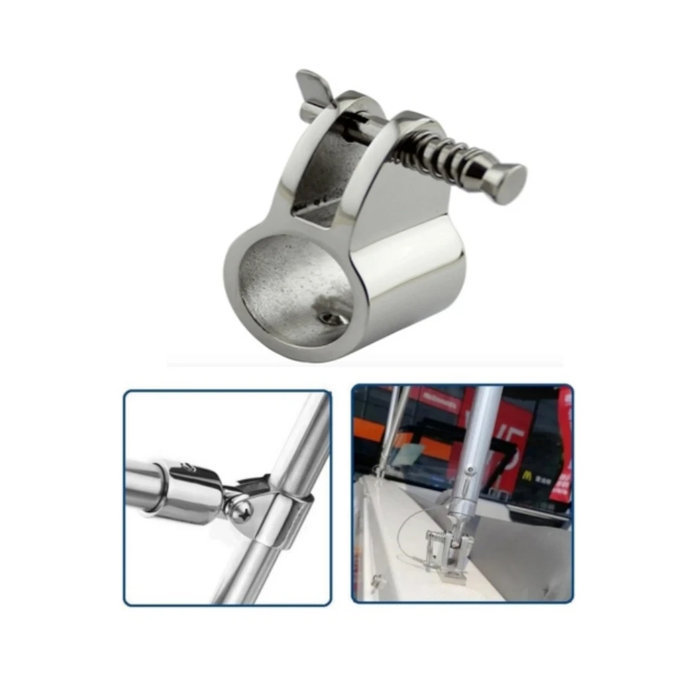 ISURE MARINE  Boat Awning Hardware Fitting 316 Stainless Steel Slide Hinged 1inch/7/8inch