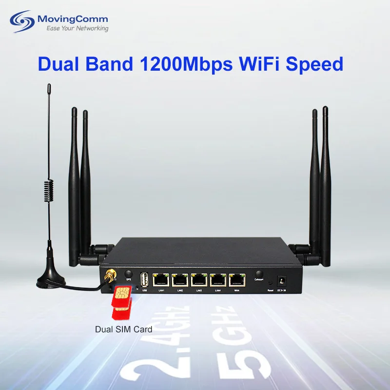 Tdd Lte Adsl 모뎀 4G 라우터 Cat 6 전원 백업 산업용 IoT 게이트웨이 4G 심카드 로드 밸런싱 라우터 Gsm 4G USB 모뎀