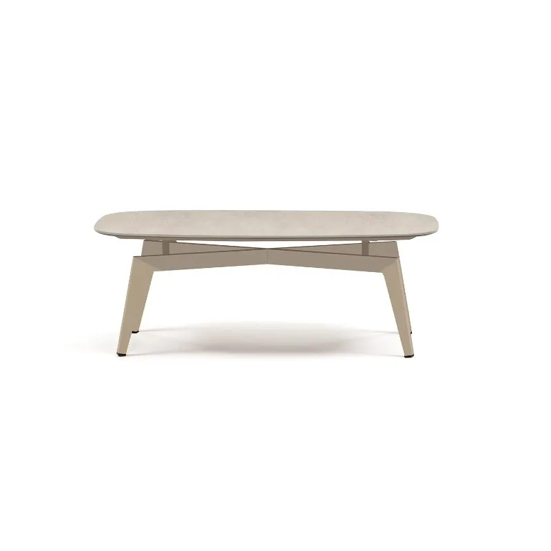 في الهواء الطلق الألومنيوم الإطار حبل طقم أريكة أثاث الحدائق الأنيق فندق بارك شقة مستودع شرفة #6