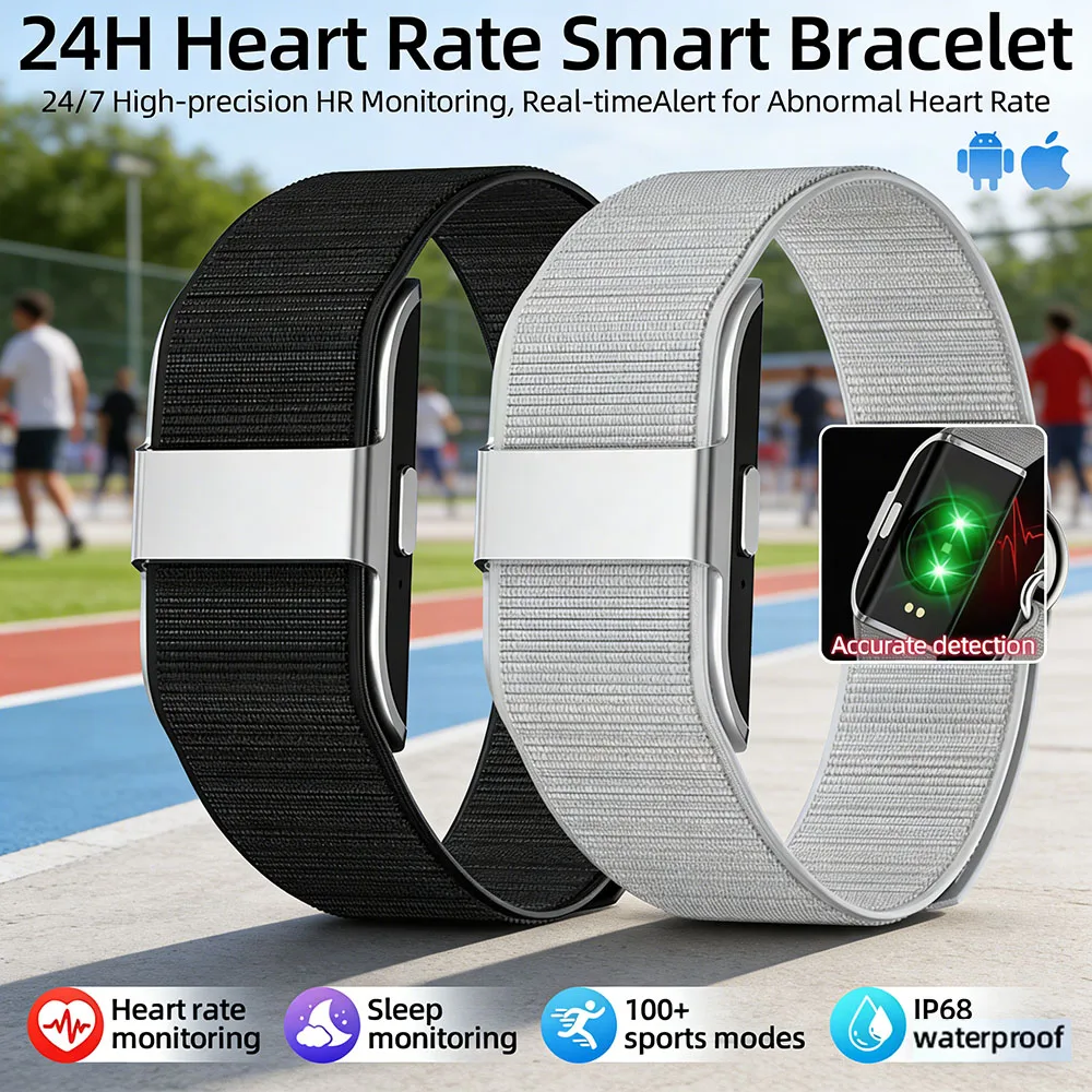 

New No Screen Smart Watch Men's Sports Outdoors Bracelet Women Heart Rate Sleep Monitor Waterproof Multifunction Smartwatch Band