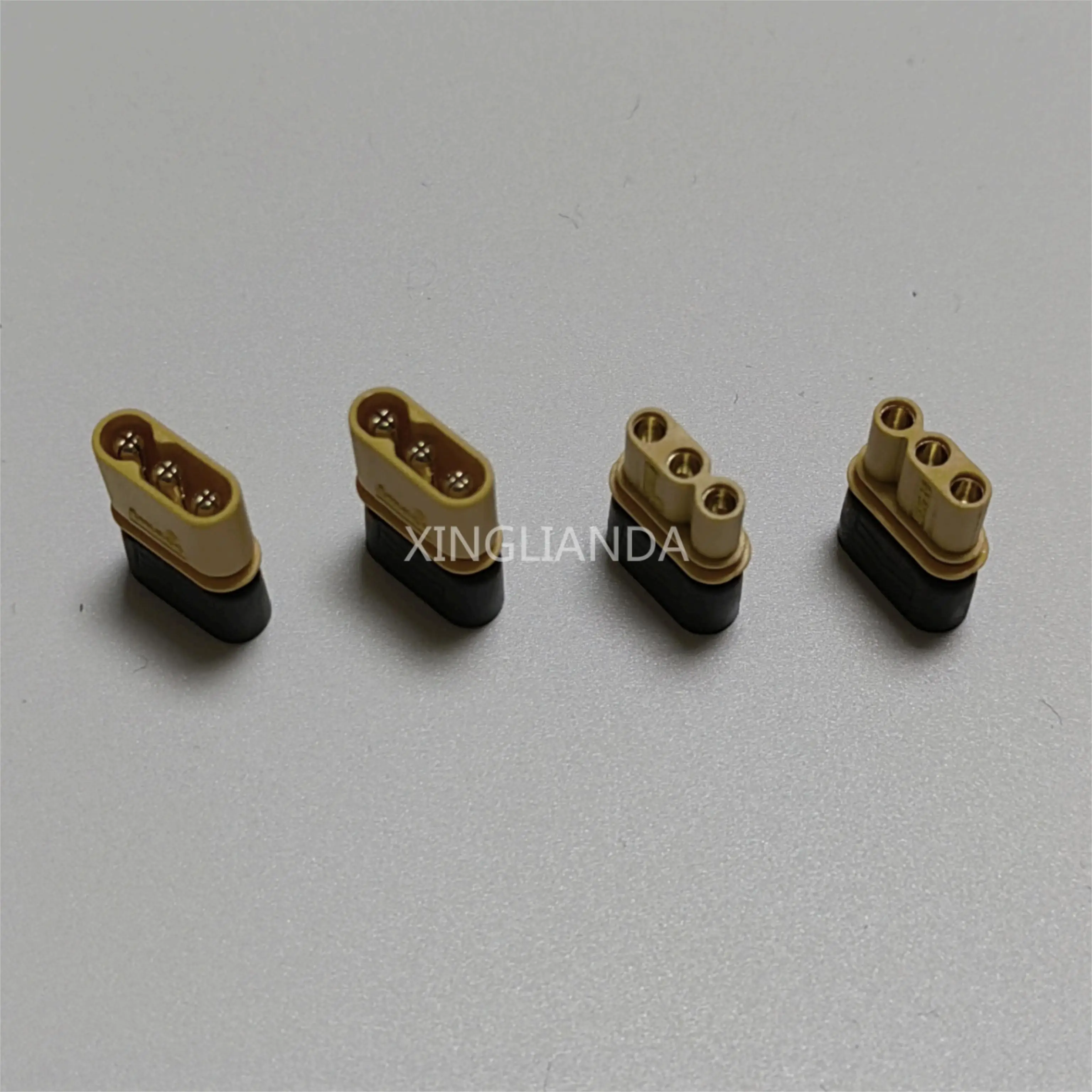 10 sets/Lot Amass XT60U Male Female Bullet Connectors With 3.5mm Gold Plated Banana Upgrade For Lipo Battery RC Car Airplane Toy