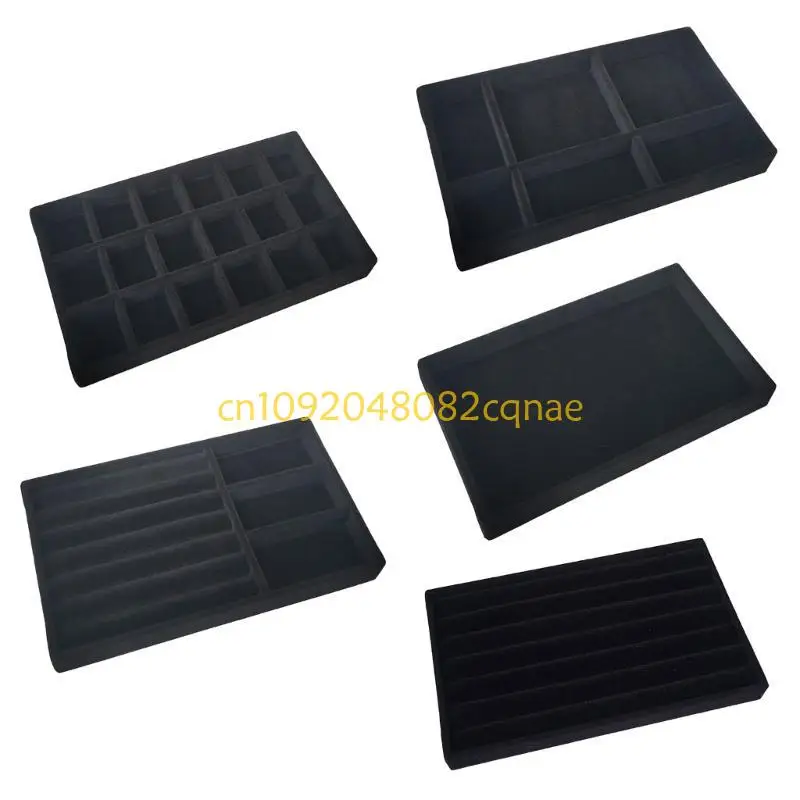 Sophisticated Jewelry Tray Stackable Display Plate Suitable for Organizing Pendants Necklace and Bracelet