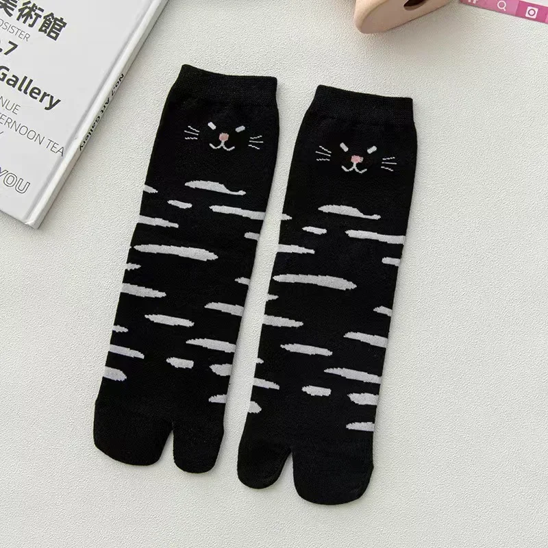 Calcetines de dibujos animados Kawaii para mujer, medias de animales, zorro, perro, gato, oso, ardilla, conejo, arte divertido, alta calidad, gran