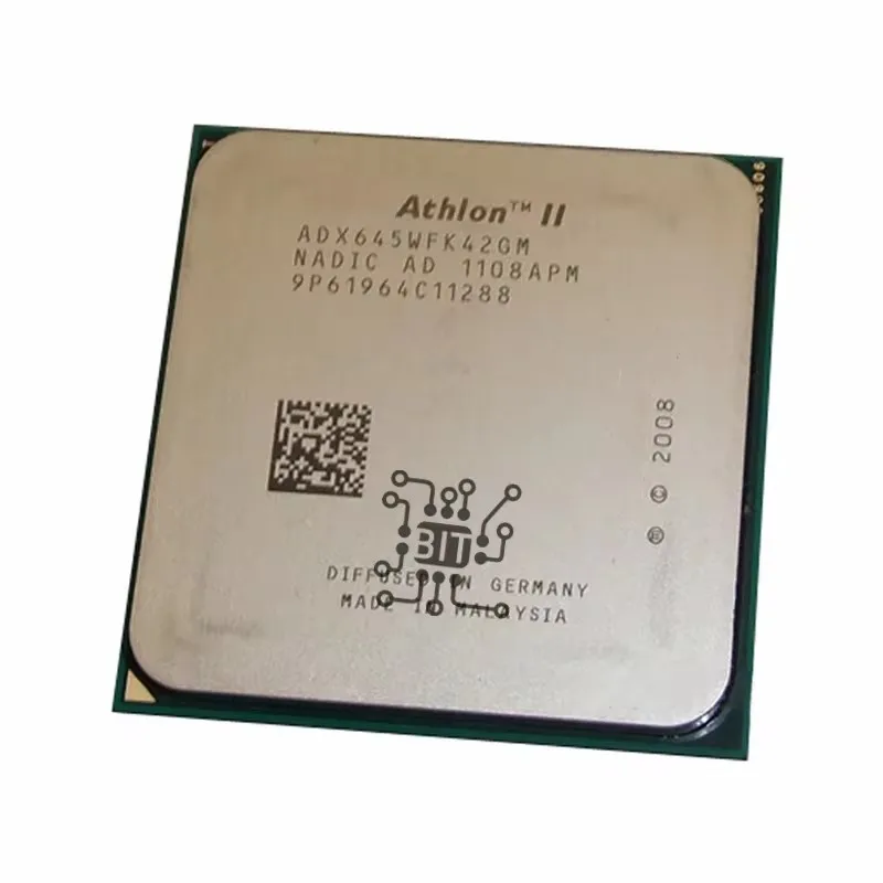 Athlon II X4 645 3.1 GHz Quad-Core CPU Processor ADX645WFK42GM Socket AM3