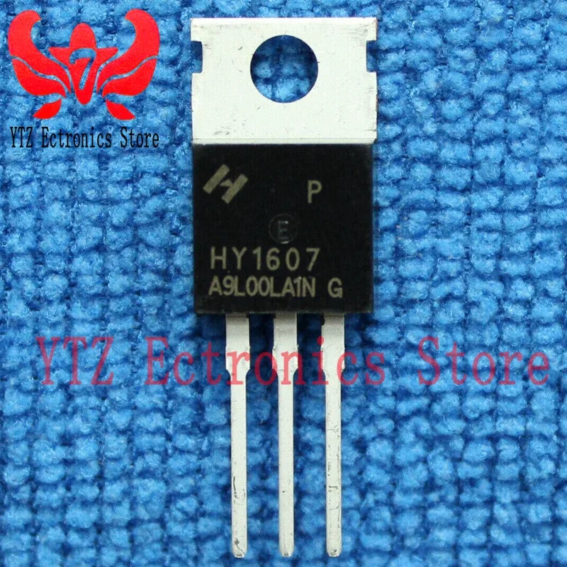 10PCS HY1607P HY1607 TO-220 MOSFET 65V 70A 100%New&Original