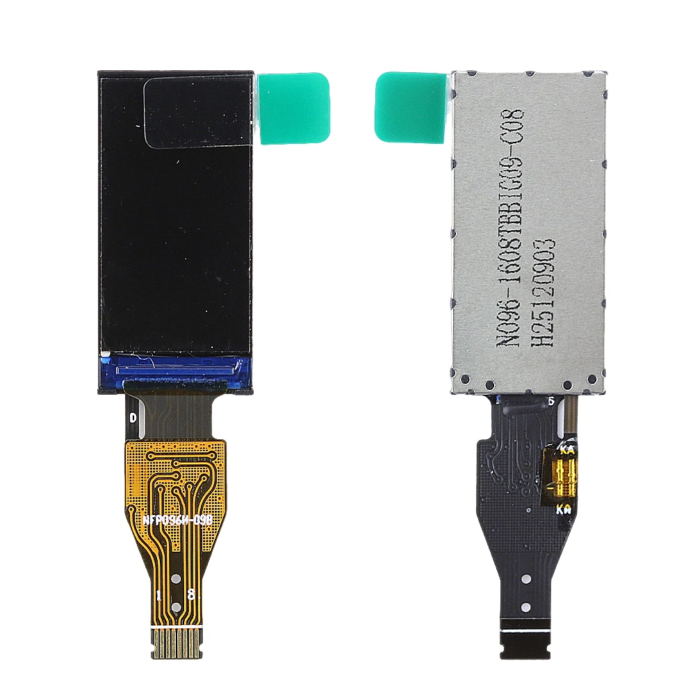 0.96 Inch TFT LCD Display Module ST7735 Driver IPS Full Viewing Angle 80*160 High-Definition Screen SPI 4 Line 8Pin 13Pin