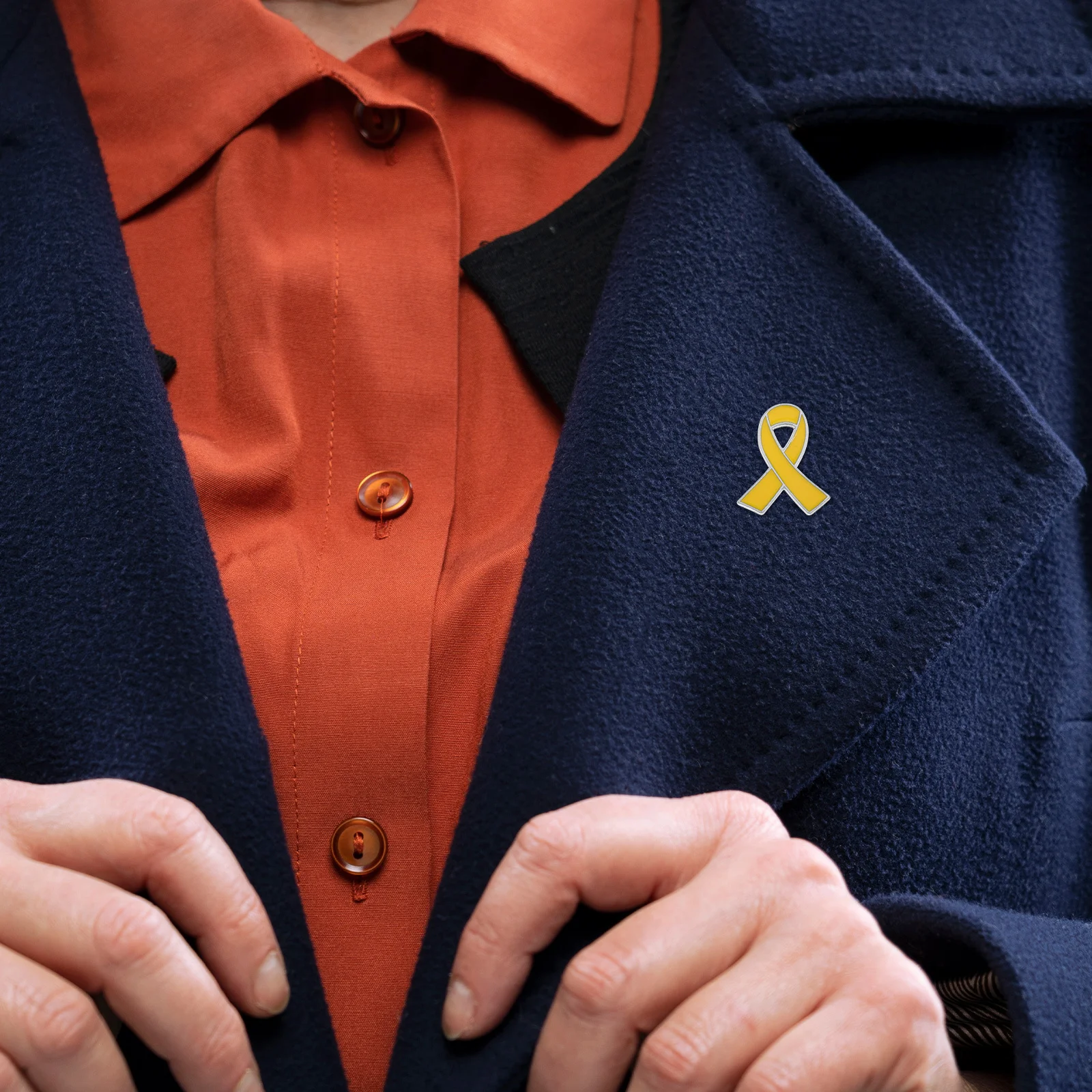 

20Pcs Ribbon Pin Breast Cancer Awareness Brooch Cute Bow Design Women Pins Metal Enamel Aesthetic Clothing Accessory