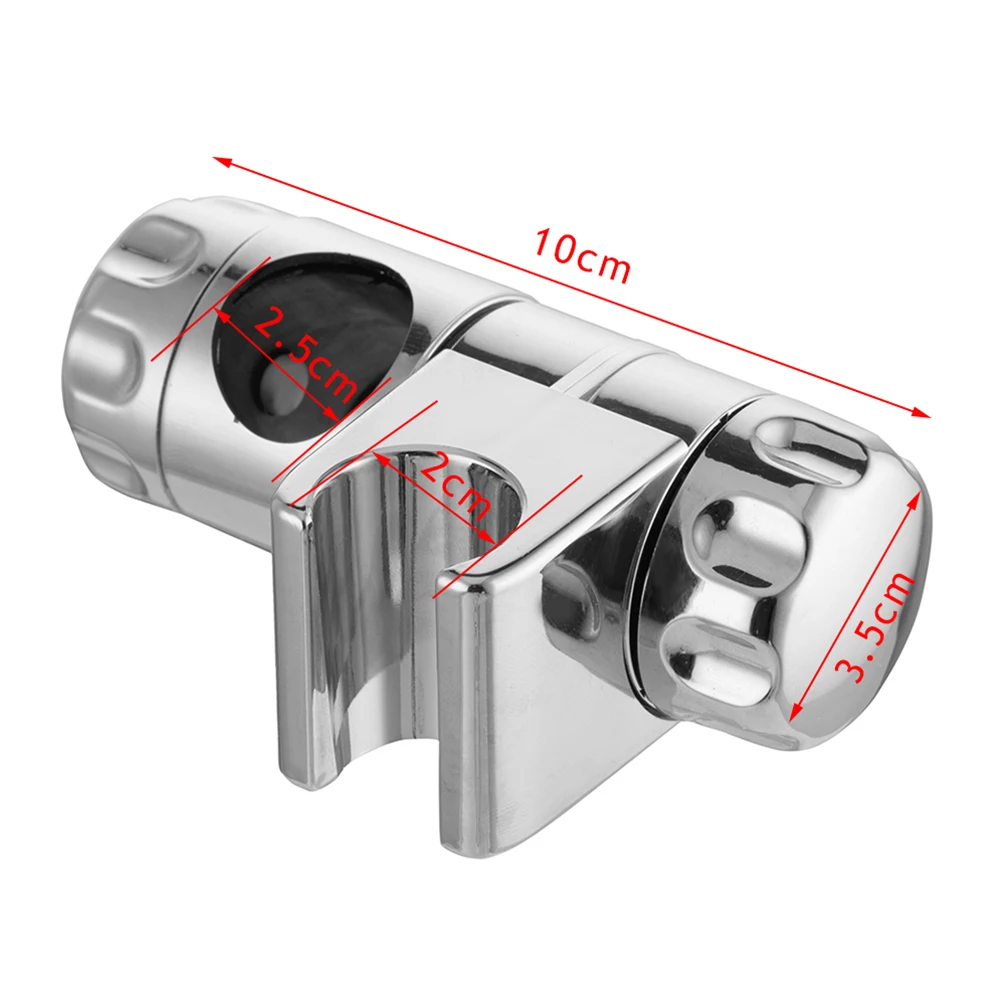 Suporte de cabeça de chuveiro do banheiro suporte de trilho de chuveiro universal portátil ajustável acessórios do banheiro mangueira riser slider braçadeira base