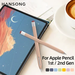 For Apple Pencil Silicone Case For Apple Pencil 1st 2nd Generation Cover Tablet Stylus Pen Case iPad Pencil Accessories Funda