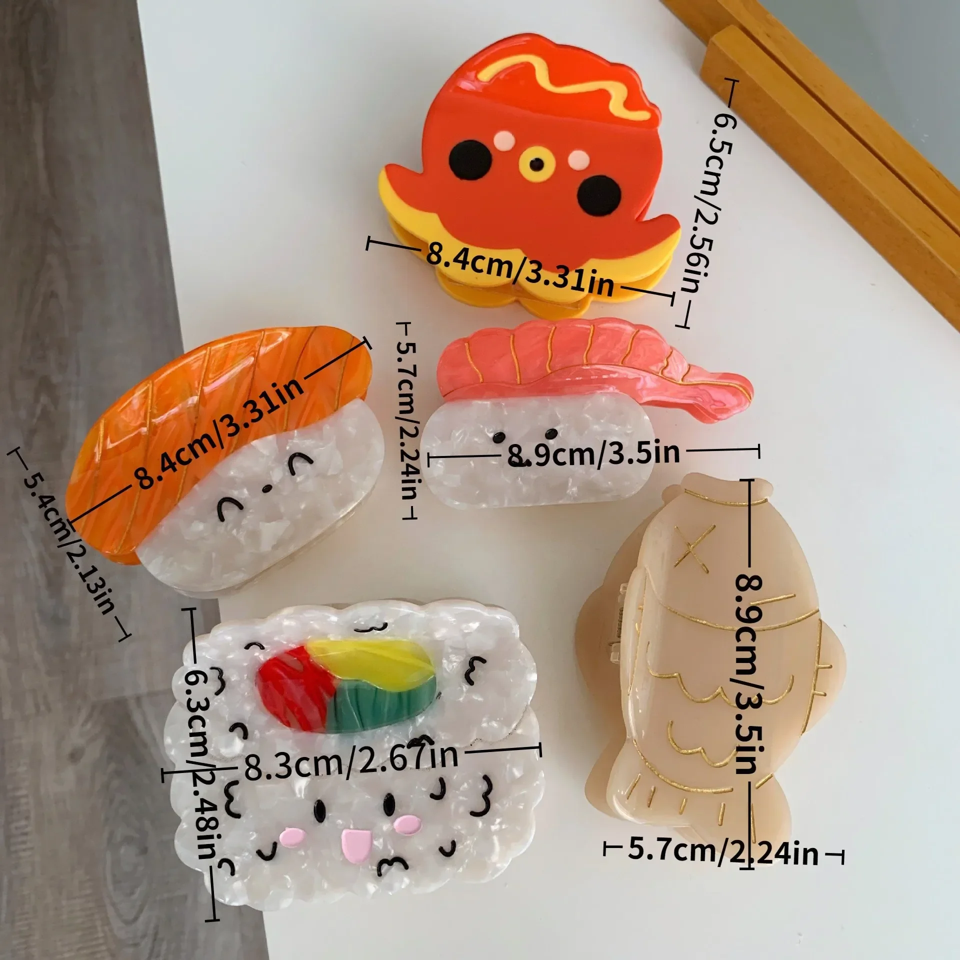 Рисунок 3 - BYL новые заколки для волос в виде осьминога