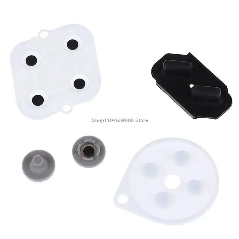 2 Leitfähige Gummi -Pad für Controller -Ersatzzubehör einstellen