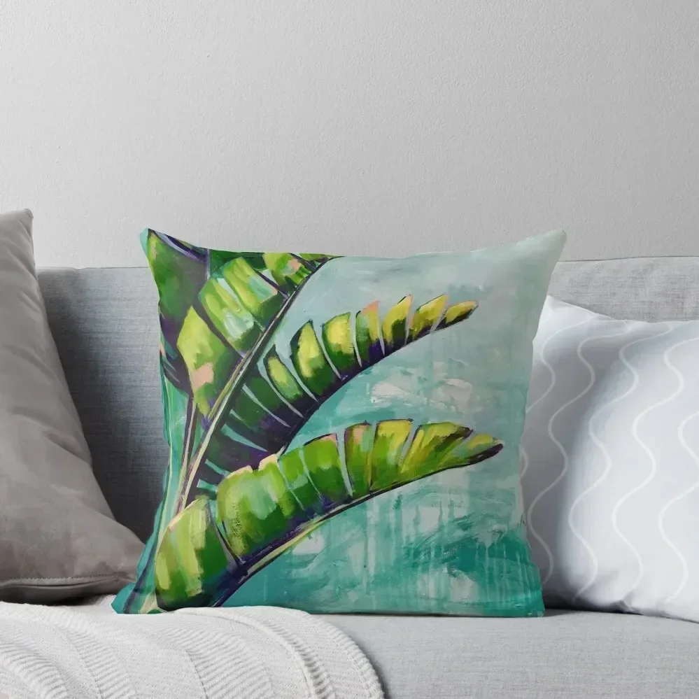 

Tropical Birds of Paradise Throw Pillow Cushion Cover Luxury Anime Decorative Cushions Luxury Pillow Cover pillow