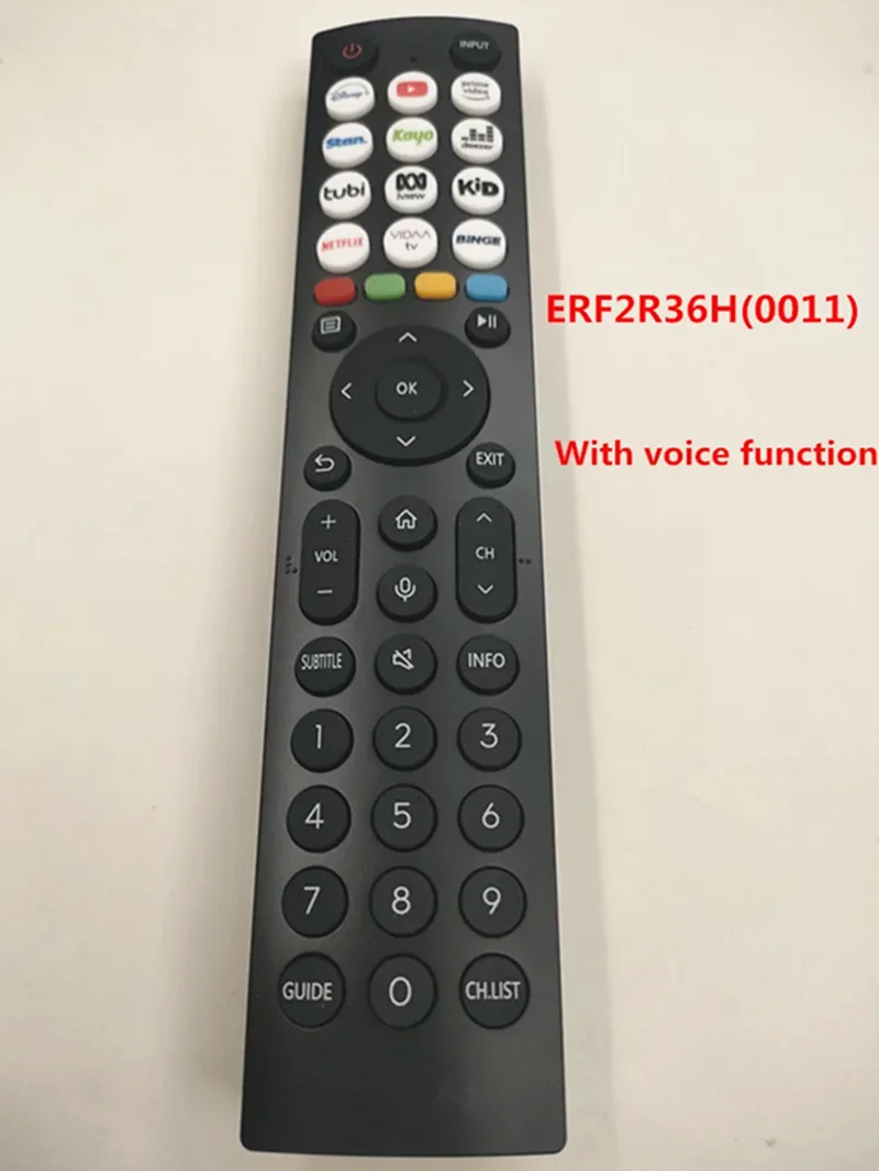 Suitable for Hisense TV Bluetooth voice remote control ERF2M36H (0011) ERF2R36H (0011) ERF2J36H (0011)ERF2AD36H