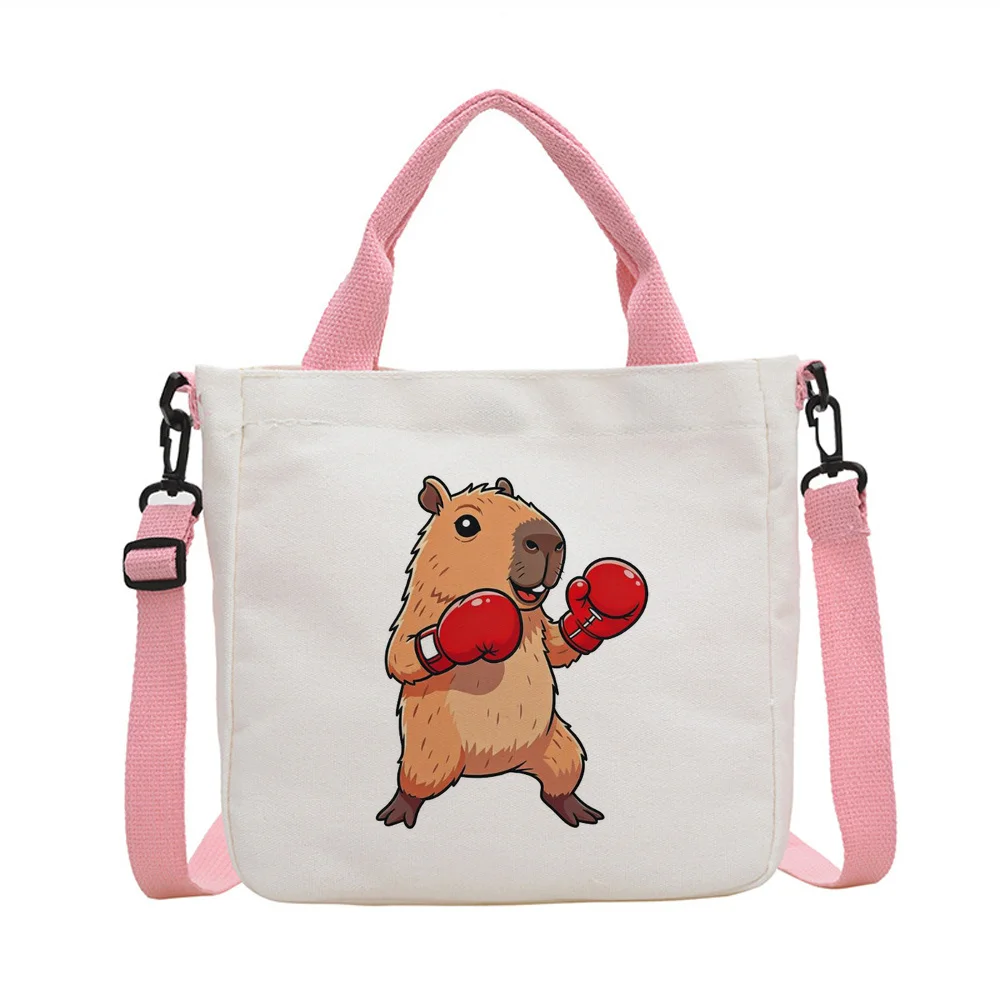 Cute Capybara tote bag shopper personnalisable sac cabas einkaufstasche totebag woman
