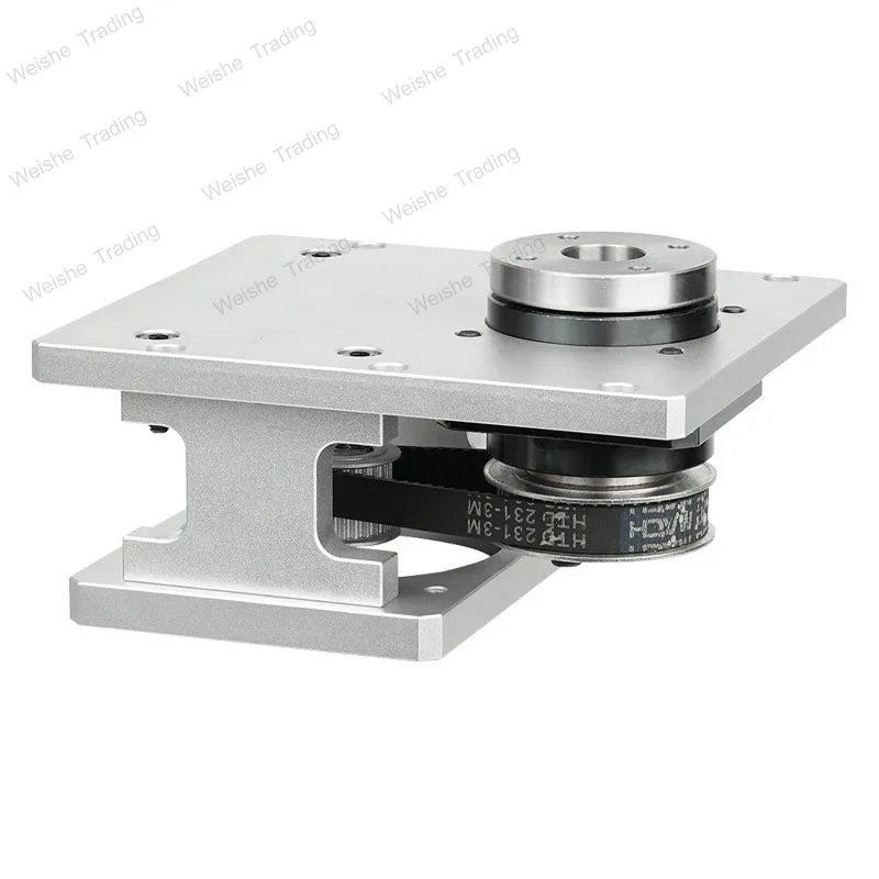 

Precision Hollow Rotary Table 86 Stepping Motor Servo Control Geared Motor Platform Electric Indexing Disc Turntable