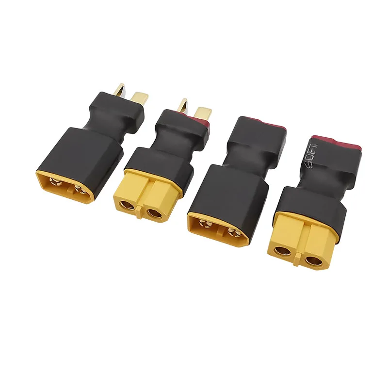 XT60 Male / Female Connector to Male T Plug Female Socket for RC LiPo Battery RC Quadcopter T Deans XT60 Male Female Connectors