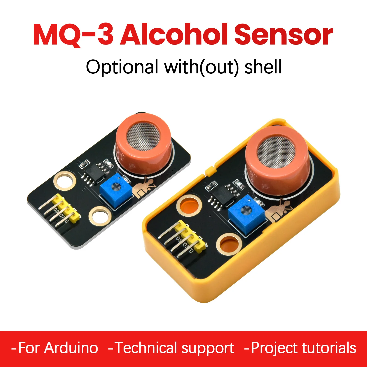 Keyestudio MQ-3 Alcohol Sensor For Arduino Compatible With Lego Building Blocks DIY Electronic Module