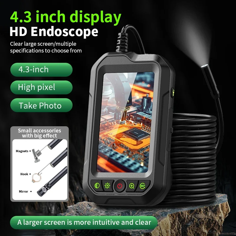 New Industrial Endoscope Camera 4.3 