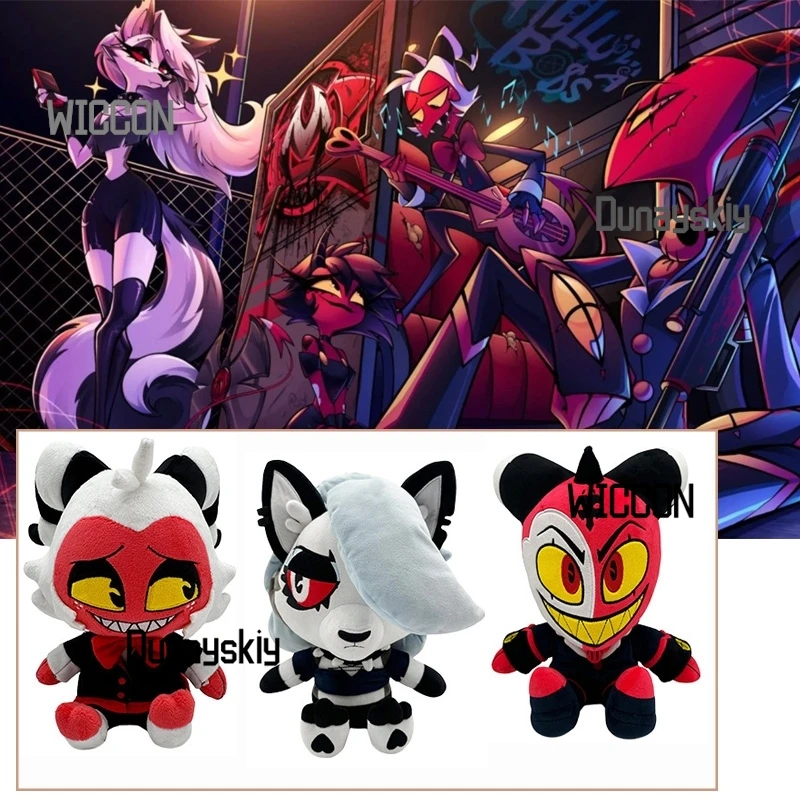 Blitzo Loona Moxxie nuevo lindo 22cm 15cm regalos de seguidores de peluche accesorios de Cosplay lindos niños niñas fiesta diaria Cool Halloween
