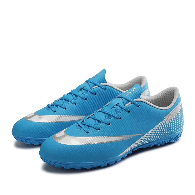 new Quality Men Women Professional Football Boots TF AG Kids Boys Girls Students Soccer Shoes Cleats Sport Sneakers size 32-47